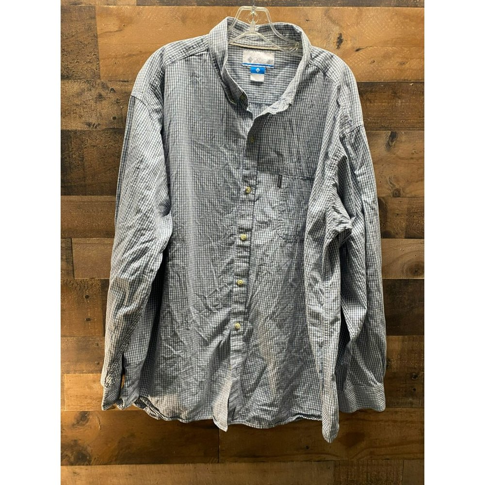 Columbia Men's Long Sleeve‎ Button Up Size XXL